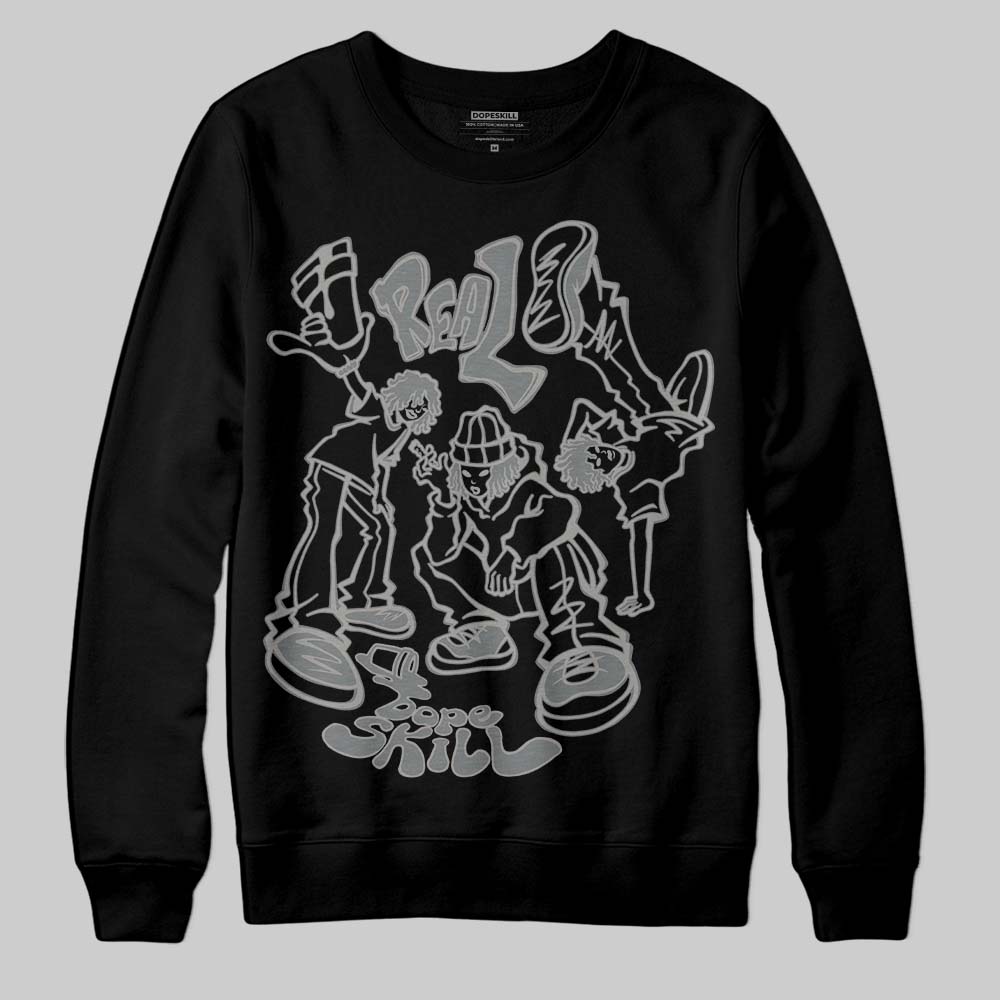 Cool Grey 9s DopeSkill Sweatshirt Real Y2K Players Graphic