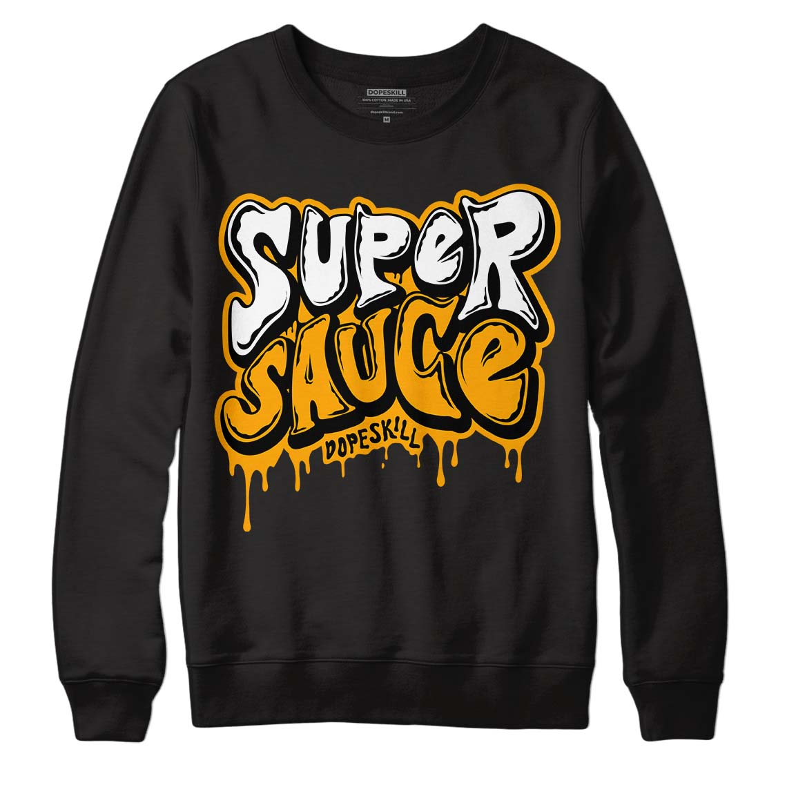 Black Taxi 12s DopeSkill Sweatshirt Super Sauce Graphic
