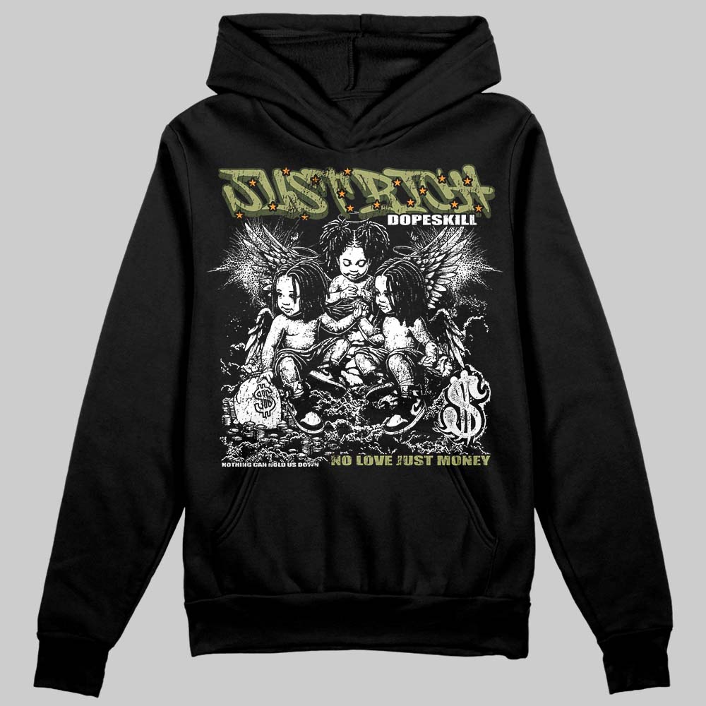 Olive Collection DopeSkill Hoodie Sweatshirt Just Rich Graphic