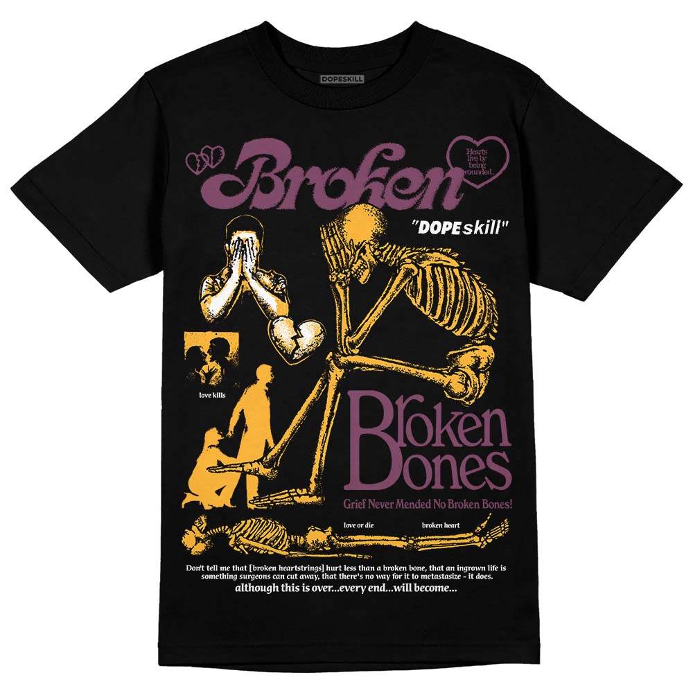 Brotherhood 1s High OG DopeSkill T-Shirt Broken Bones Graphic