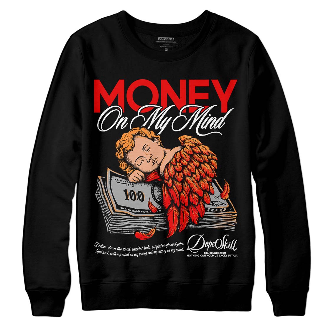 Cherry 11s DopeSkill Sweatshirt MOMM Graphic