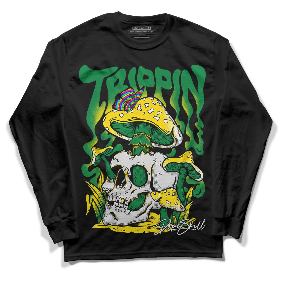 Dunk Low Reverse Brazil DopeSkill Long Sleeve T-Shirt Trippin Graphic