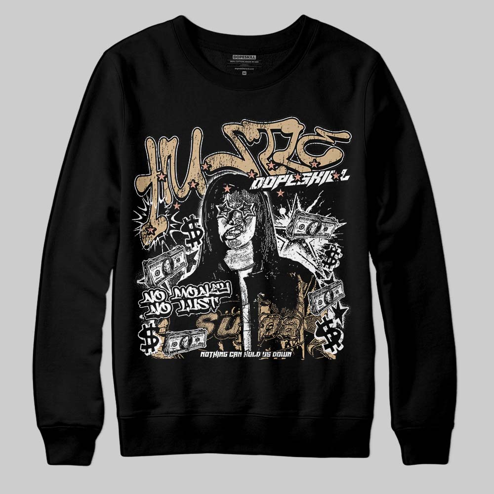 TAN Collection DopeSkill Sweatshirt No Money No Lust Graphic