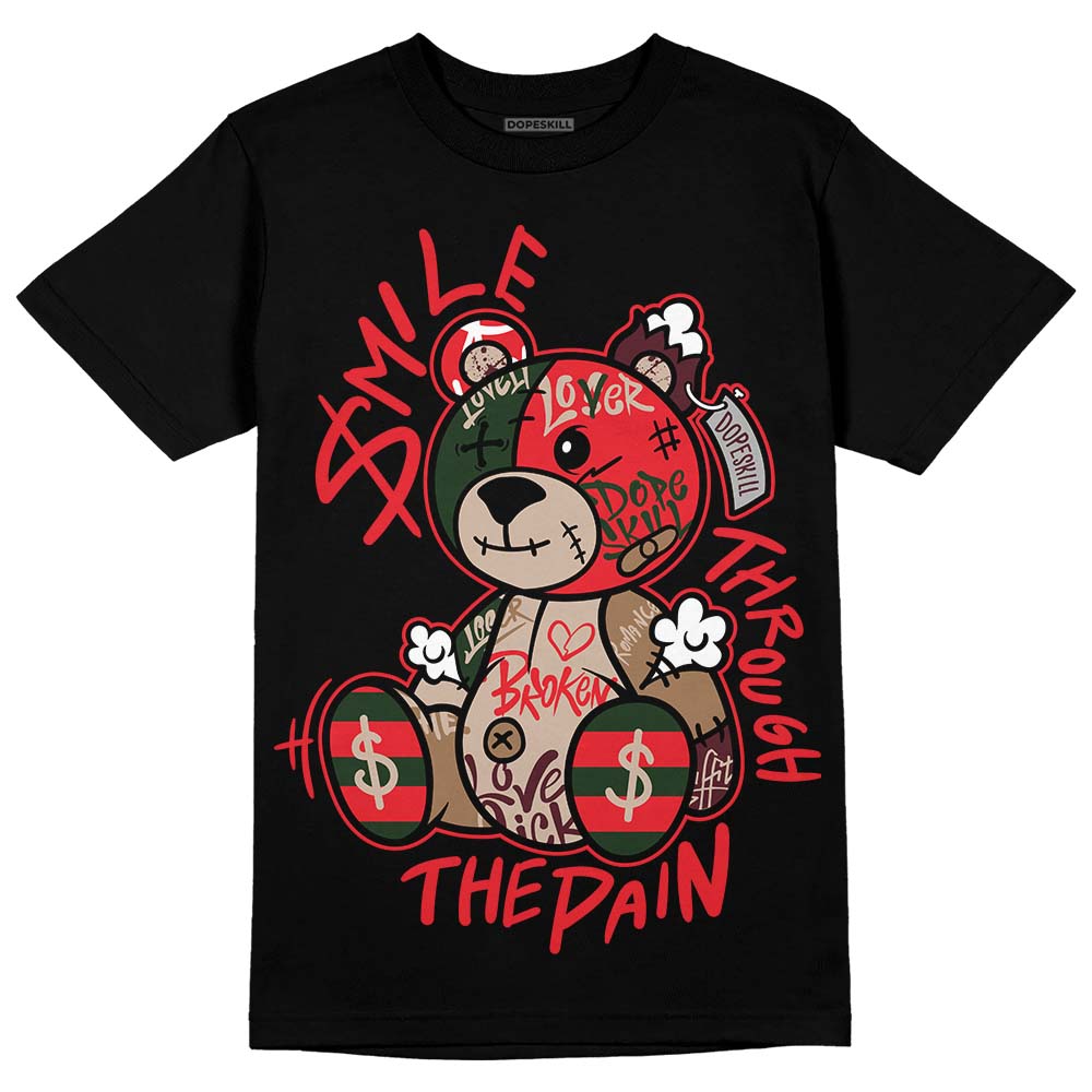 Dunk Freddy Krueger DopeSkill T-Shirt Smile Through The Pain Graphic