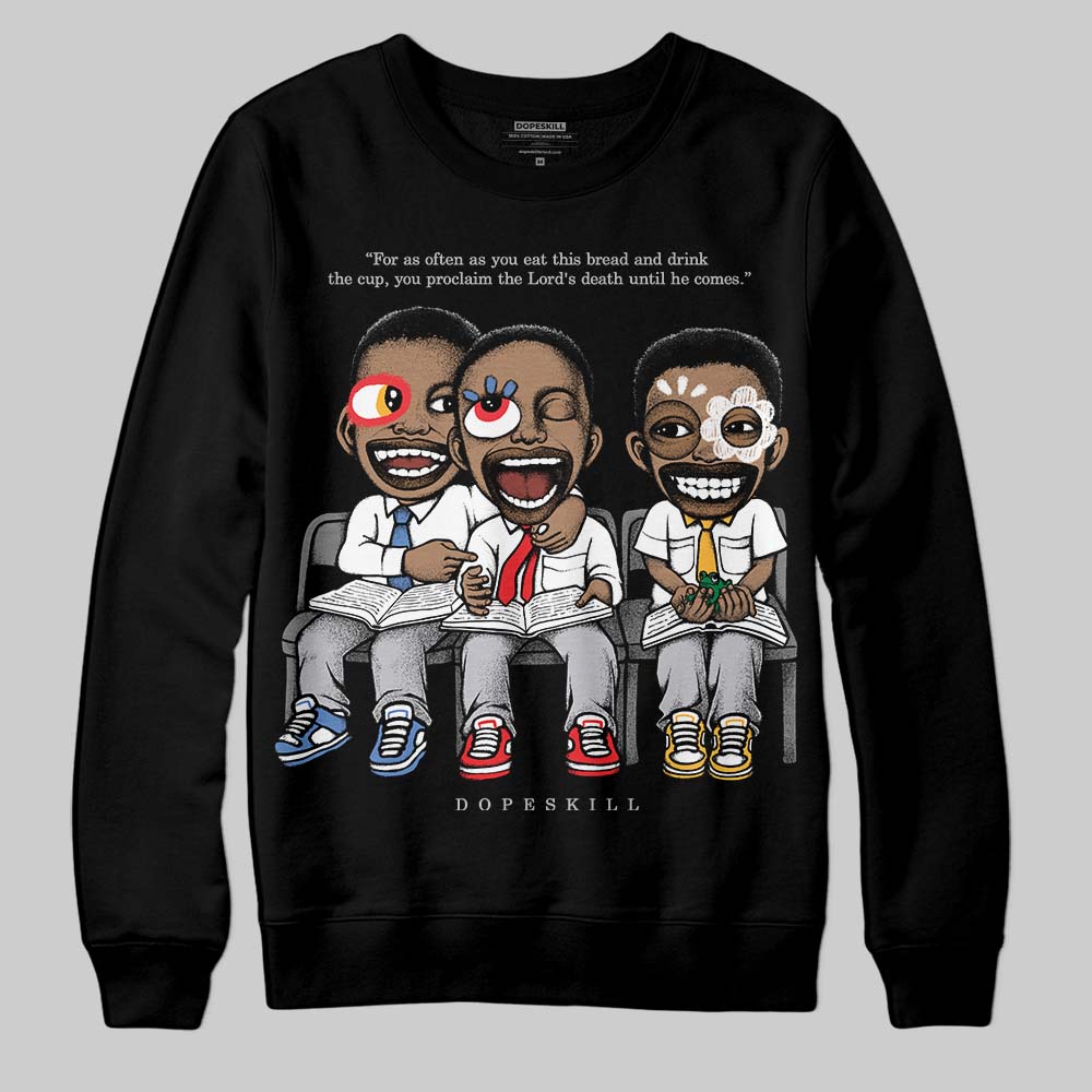 Grey Collection DopeSkill Sweatshirt First Sunday Graphic