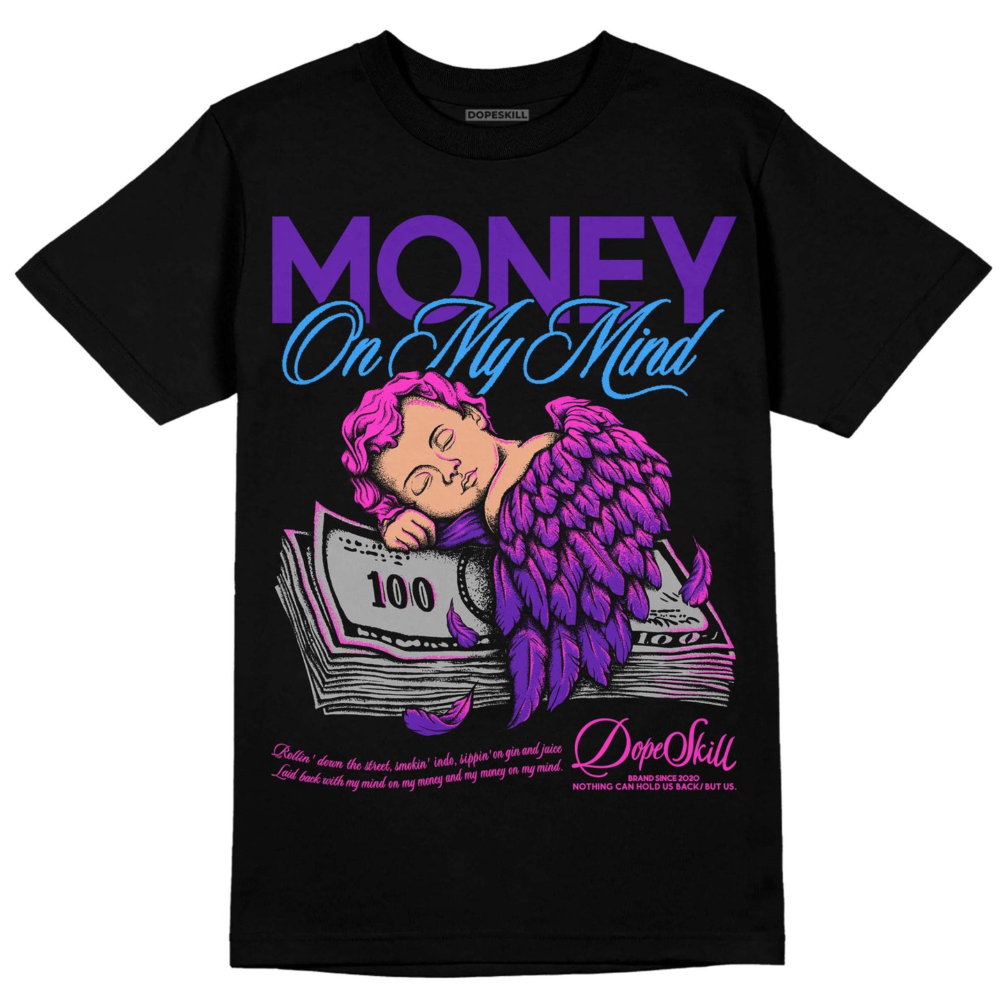 Court Purple 13s DopeSkill T-Shirt MOMM Graphic