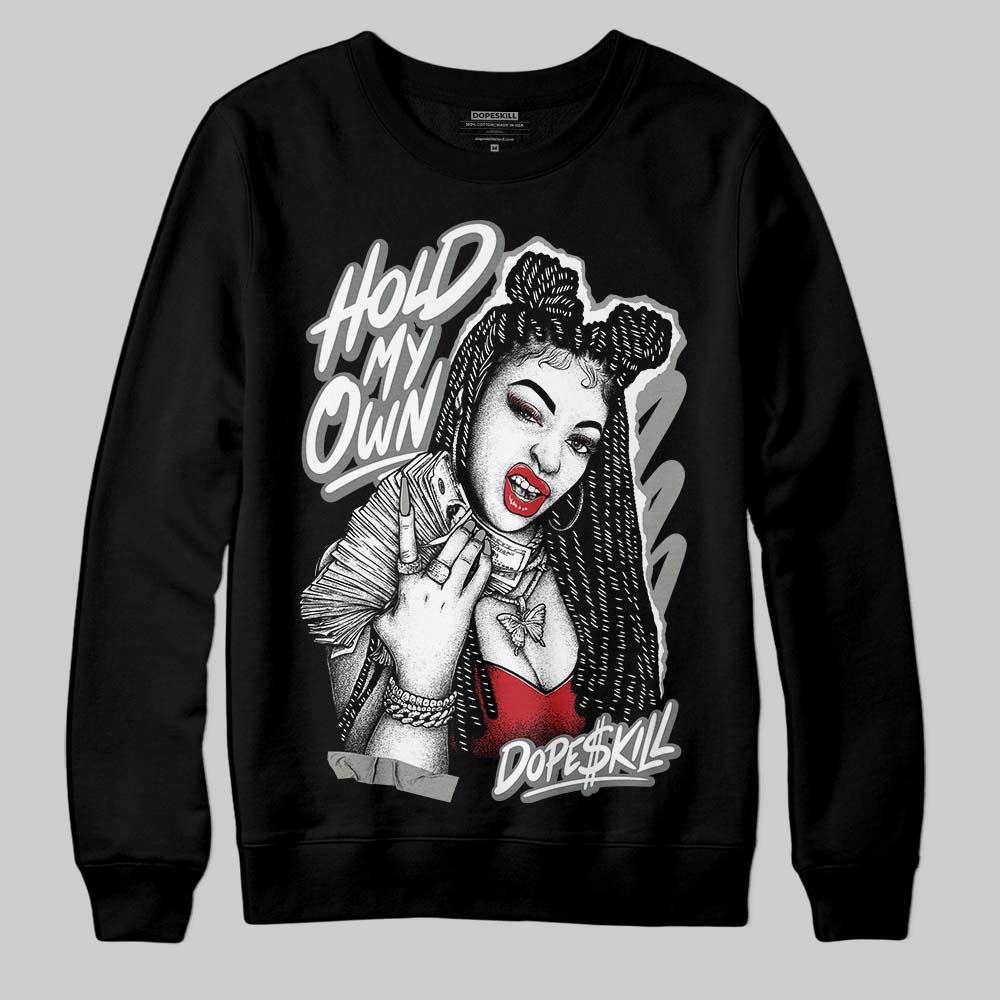 Cool Grey 9s DopeSkill Sweatshirt New H.M.O Graphic
