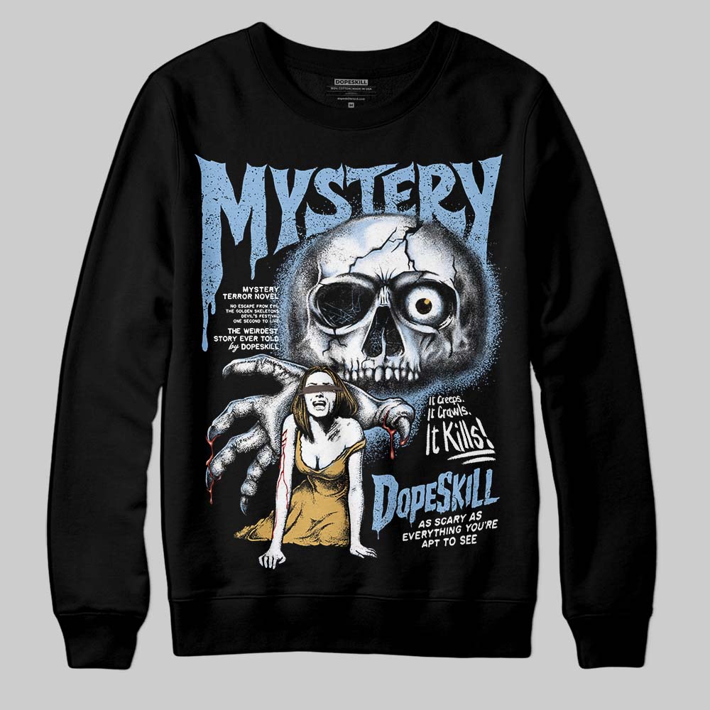 Handball Spezial Light Blue DopeSkill Sweatshirt Mystery Ghostly Grasp Graphic
