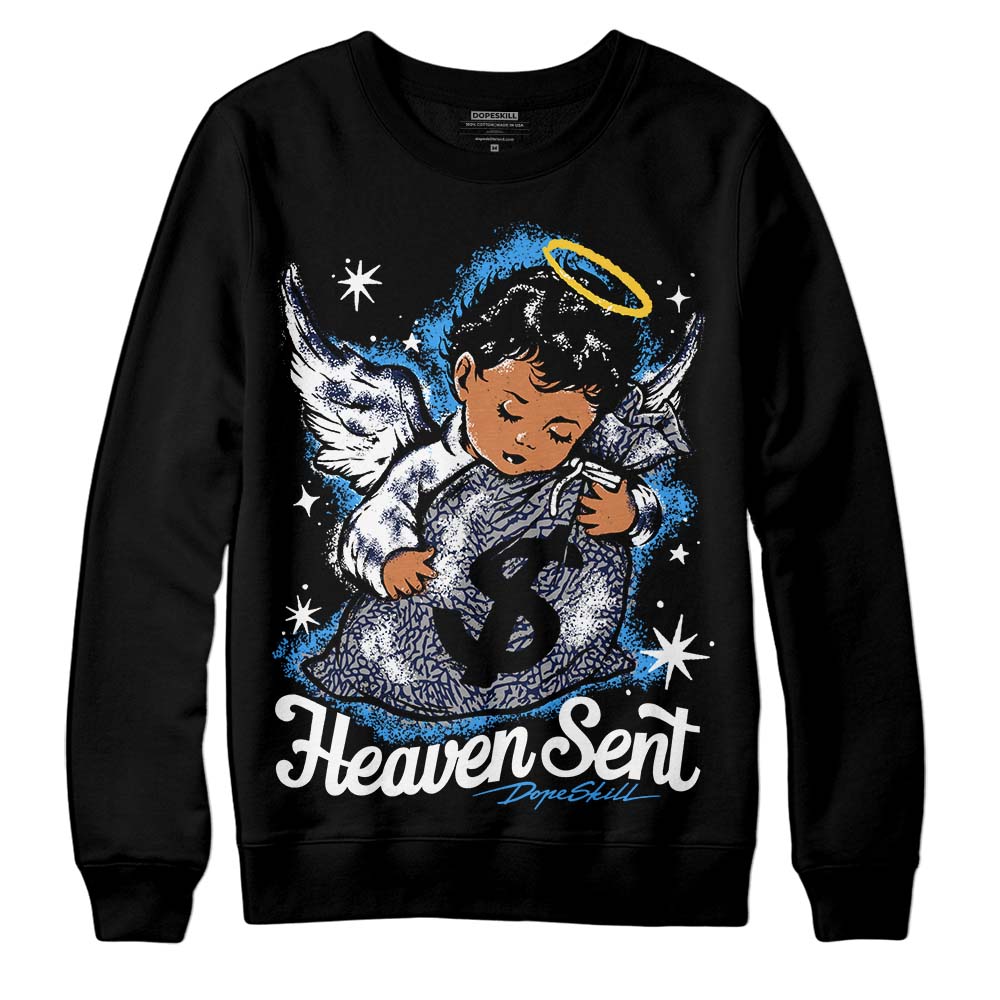 AJ Spizike White Obsidian DopeSkill Sweatshirt Heaven Sent Graphic