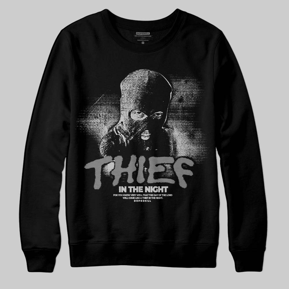 Grey Collection DopeSkill Sweatshirt Thief In The Night Graphic