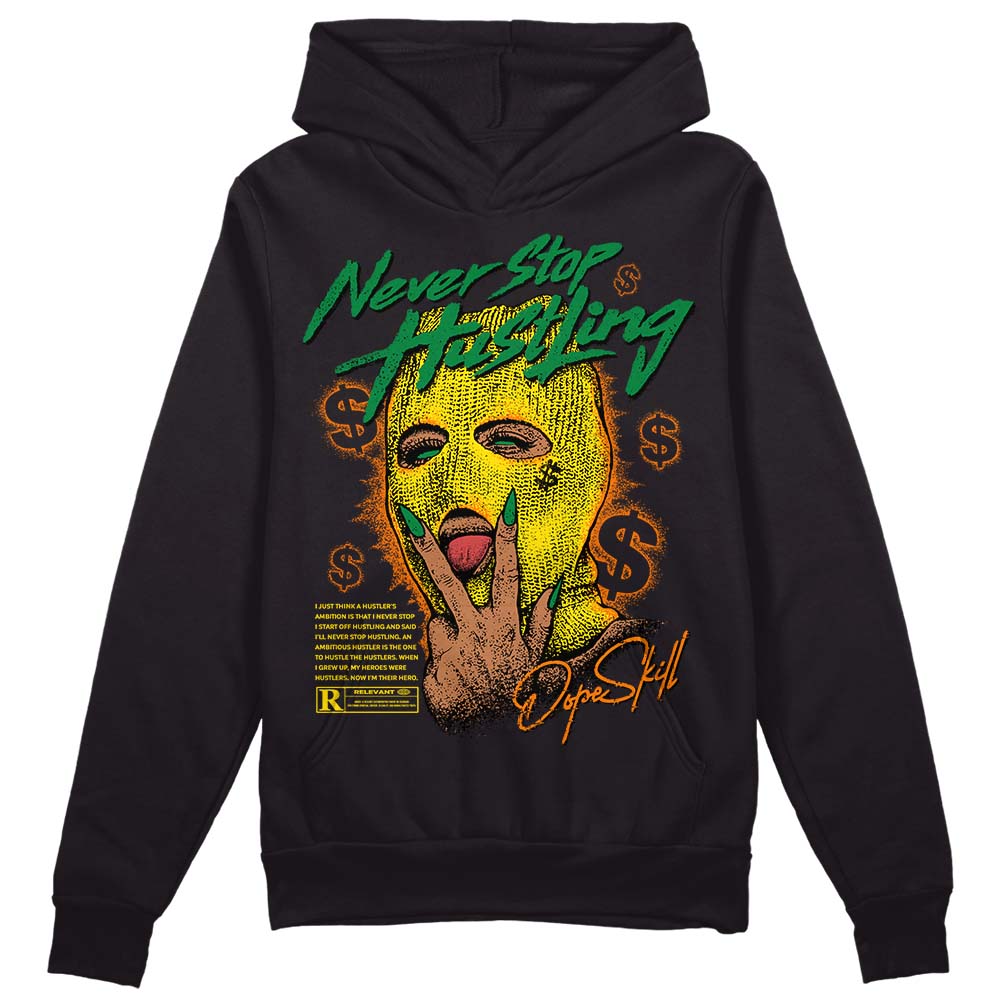 Dunk Reverse Brazil DopeSkill Hoodie Sweatshirt Never Stop Hustling Graphic
