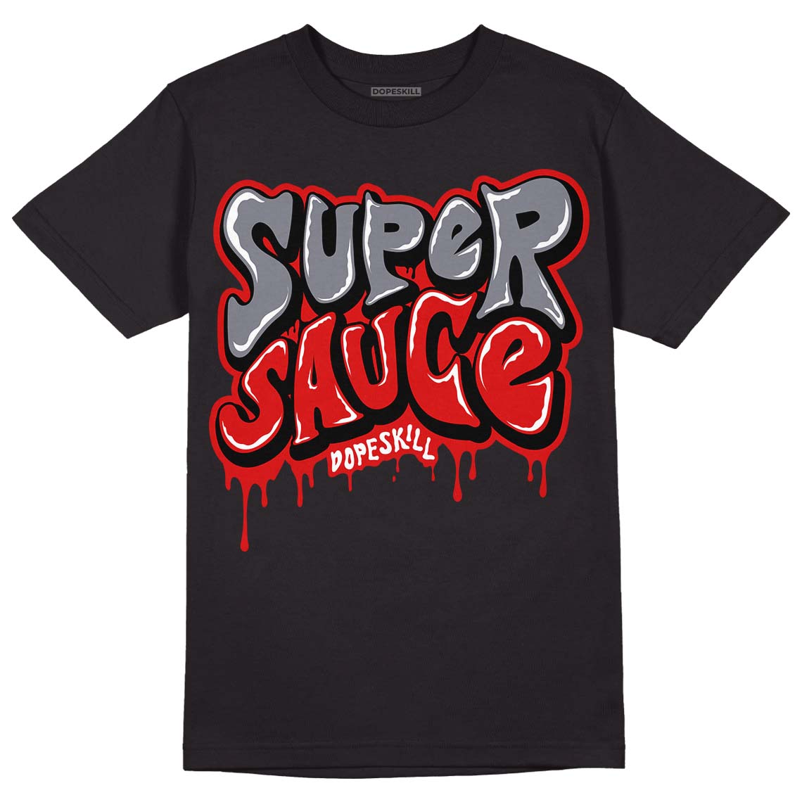Gym Red 9s DopeSkill T-Shirt Super Sauce Graphic