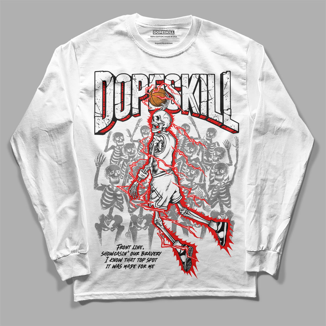 Dunk Low Panda White Black DopeSkill Long Sleeve T-Shirt Thunder Dunk Graphic