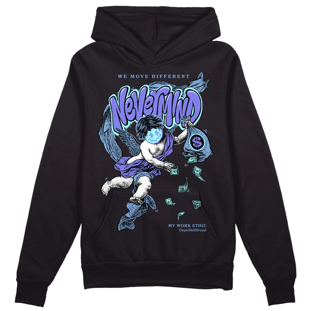University Blue Collection DopeSkill Hoodie Sweatshirt Nevermind Graphic