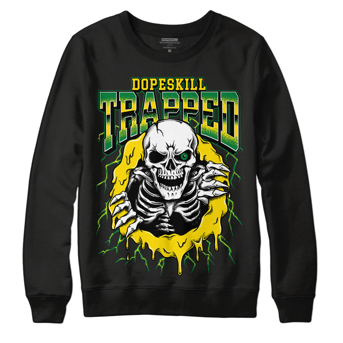 Dunk Low Reverse Brazil DopeSkill Sweatshirt Trapped Halloween Graphic