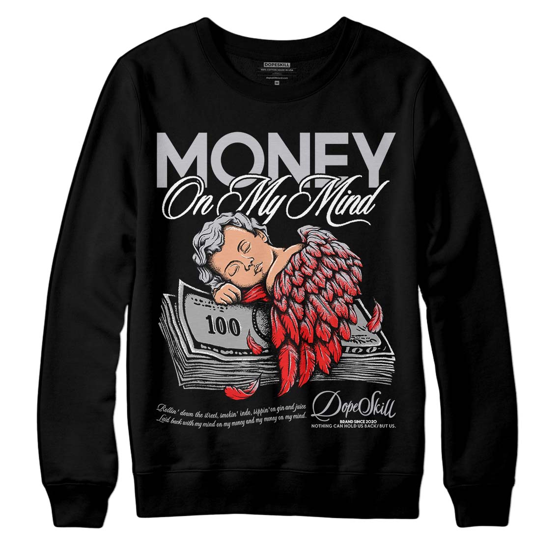 Grey Collection DopeSkill Sweatshirt MOMM Graphic
