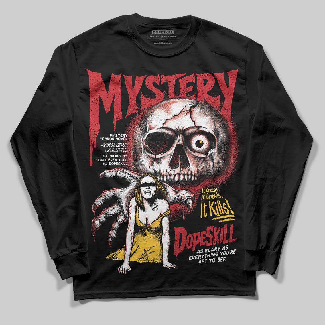 Ferrari 14s DopeSkill Long Sleeve T-Shirt Mystery Ghostly Grasp Graphic