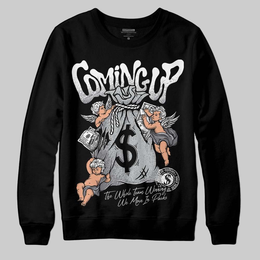Fear 4s DopeSkill Sweatshirt Money Bag Coming Up Graphic