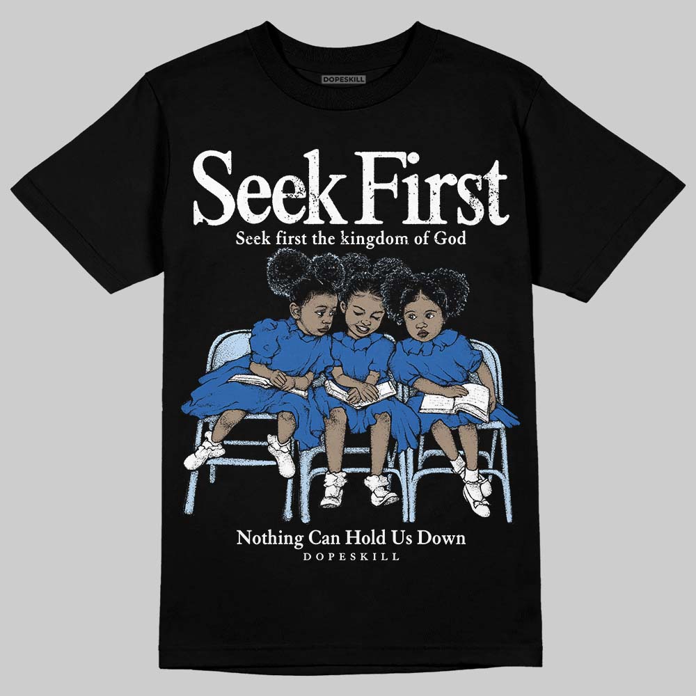 Space Jam 11s DopeSkill T-Shirt New Seek First Graphic