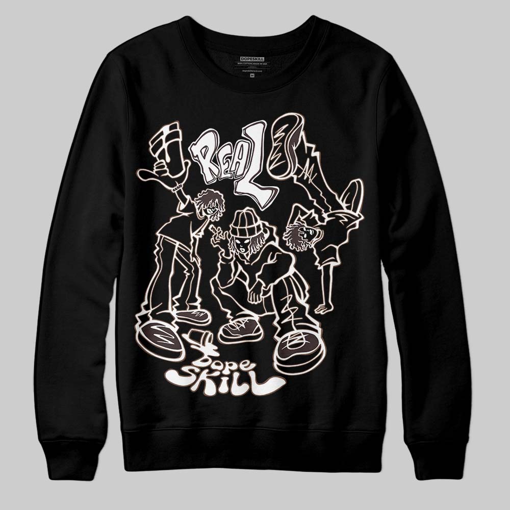 Baroque Brown 12s DopeSkill Sweatshirt Real Y2K Players Graphic