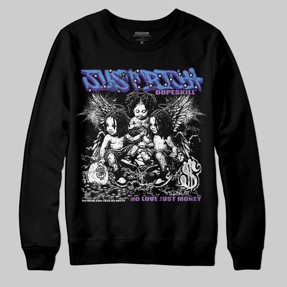 PURPLE Collection DopeSkill Sweatshirt Just Rich Graphic