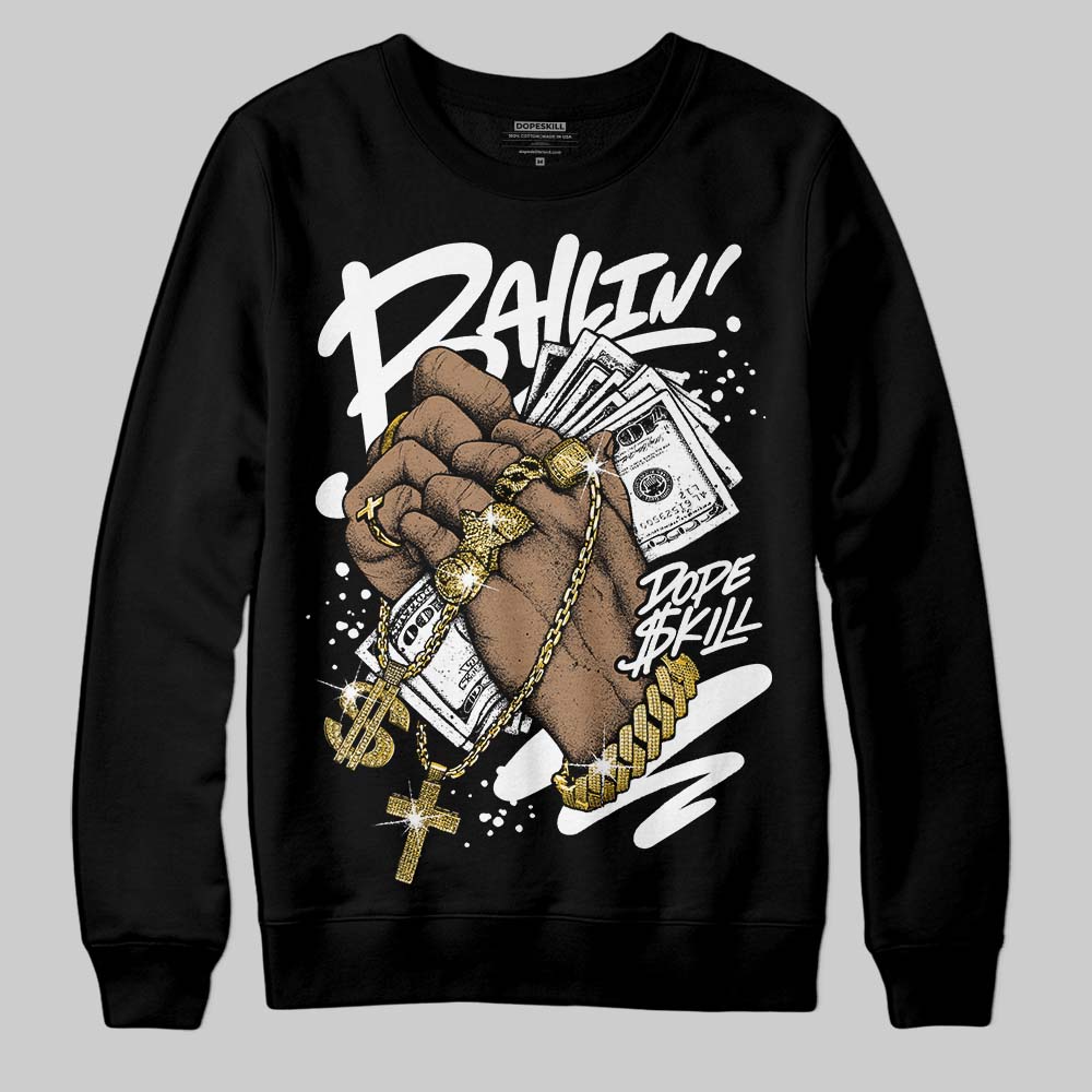 Black and White Collection DopeSkill Sweatshirt Always Ballin' Graphic