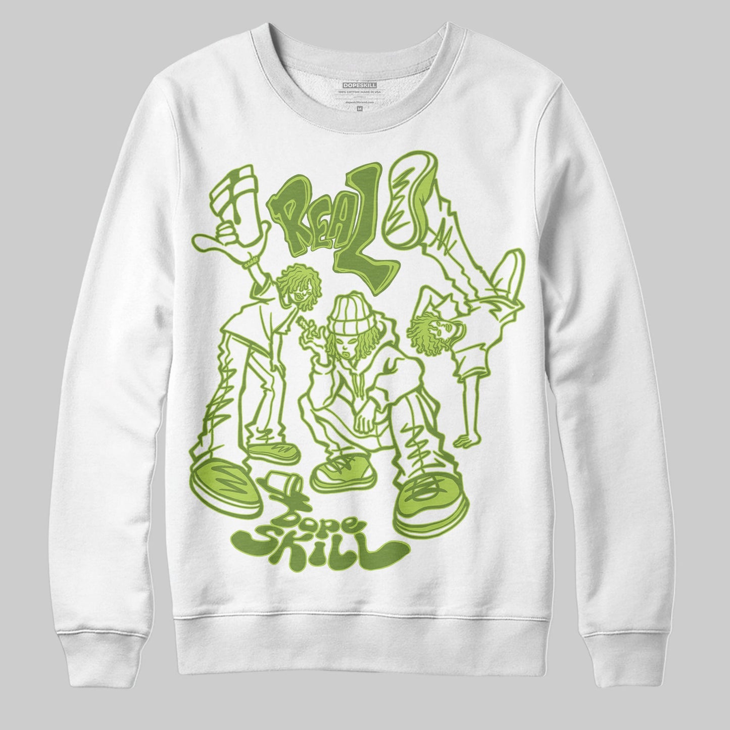 Bright Cactus 13s DopeSkill Sweatshirt Real Y2K Players Graphic