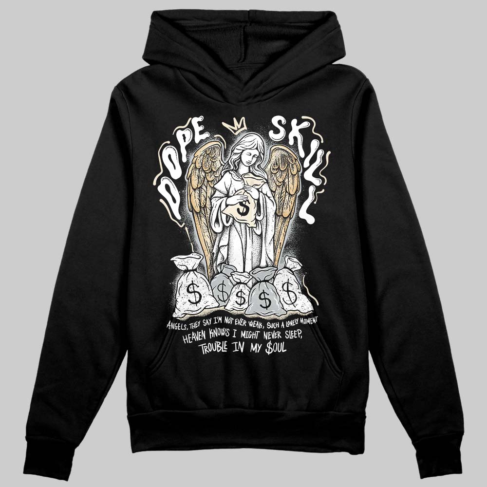 Reverse Metallic 5s DopeSkill Hoodie Sweatshirt Angels Graphic
