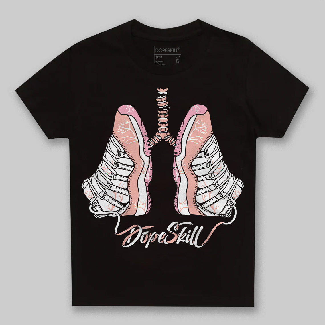 Legend Pink 11s DopeSkill Toddler Kids T-shirt Breathe Graphic