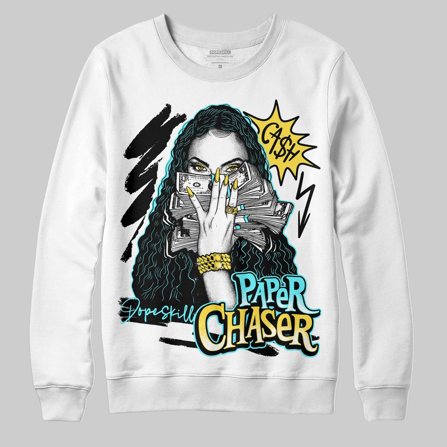 Aqua 5s DopeSkill Sweatshirt NPC Graphic