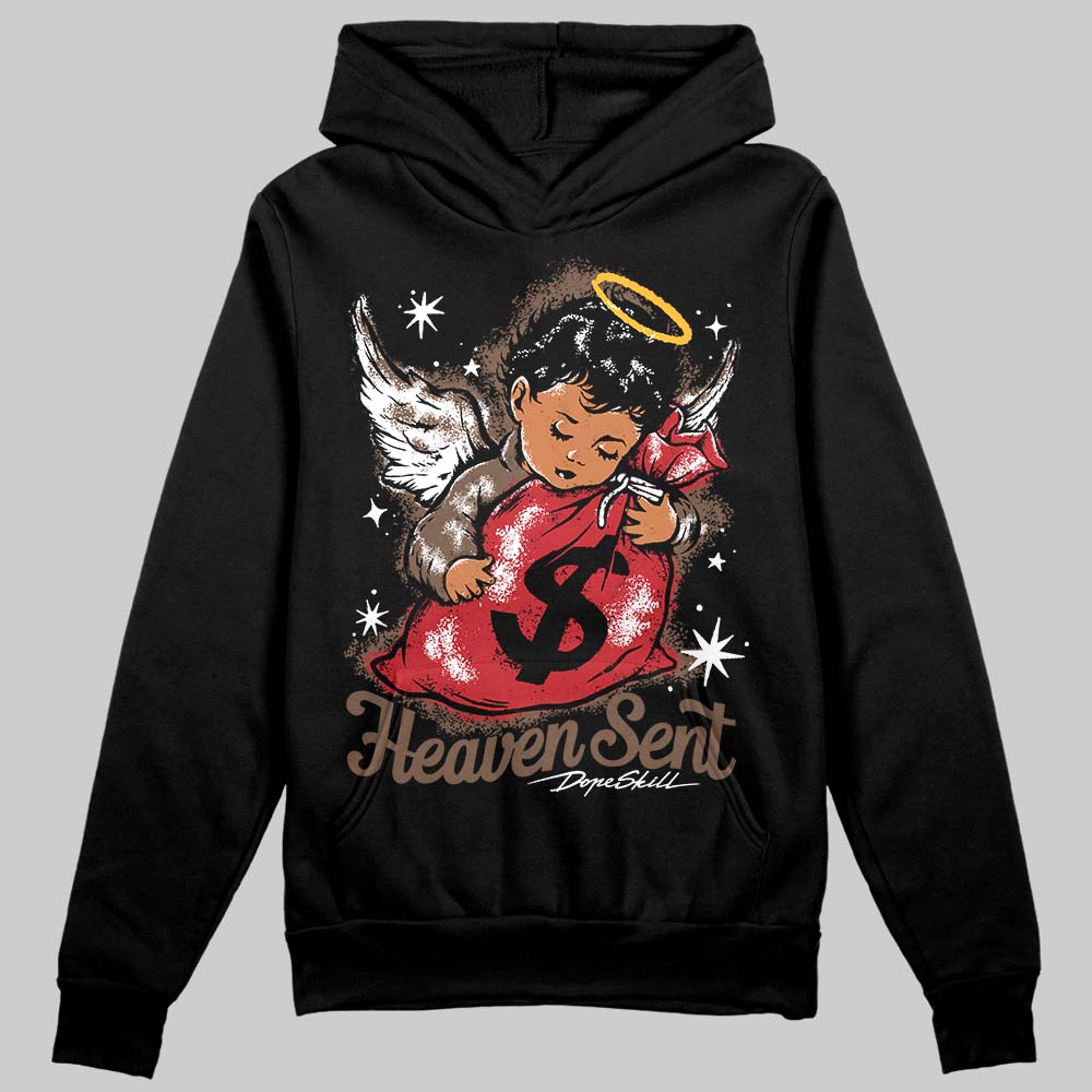 Olive 9s DopeSkill Hoodie Sweatshirt Heaven Sent Graphic