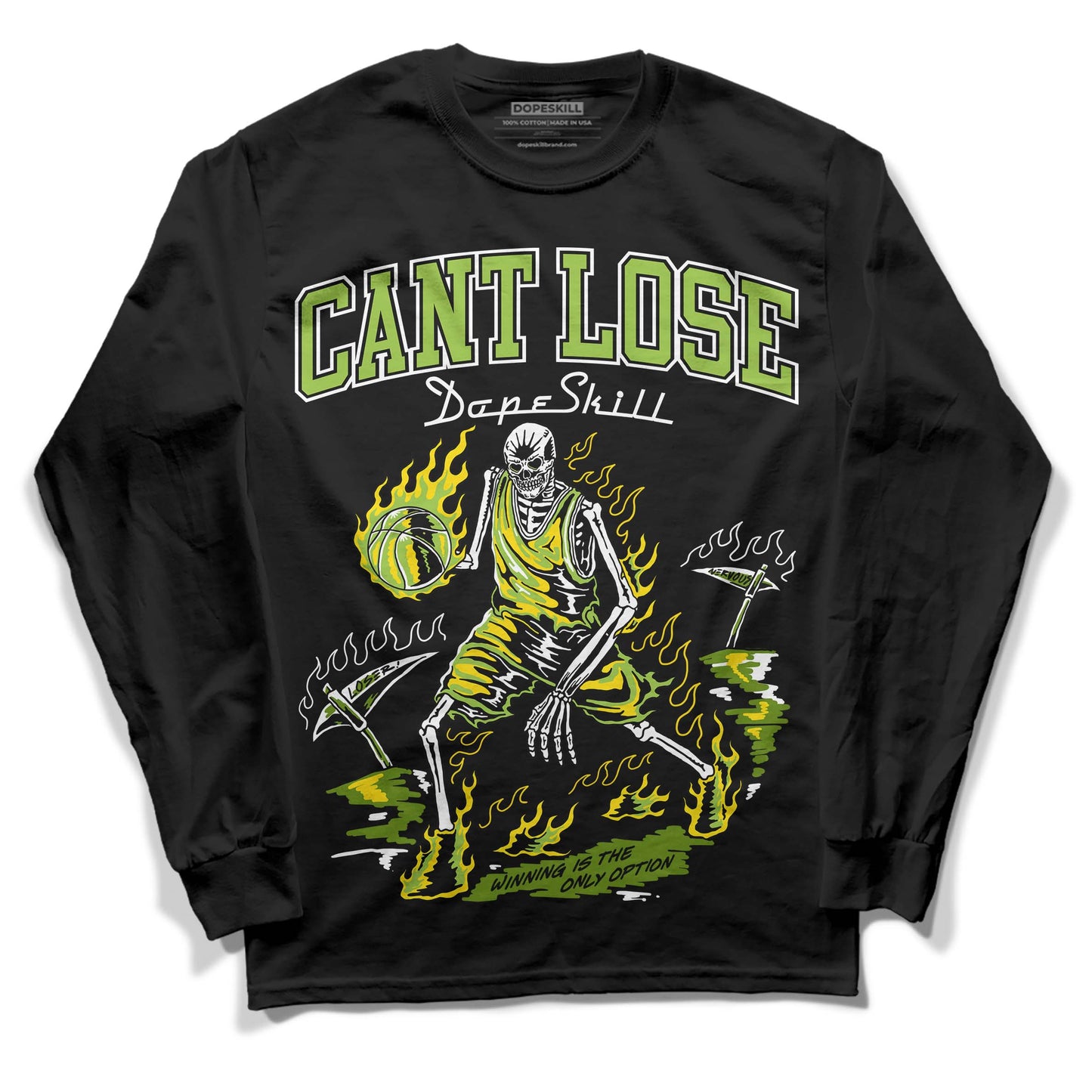 Dunk Low 'Chlorophyll' DopeSkill Long Sleeve T-Shirt Cant Lose Graphic