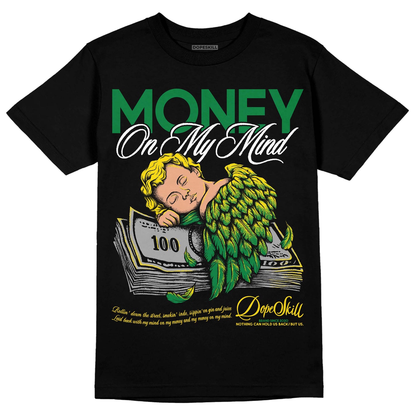 Dunk Low Reverse Brazil DopeSkill T-Shirt MOMM Graphic