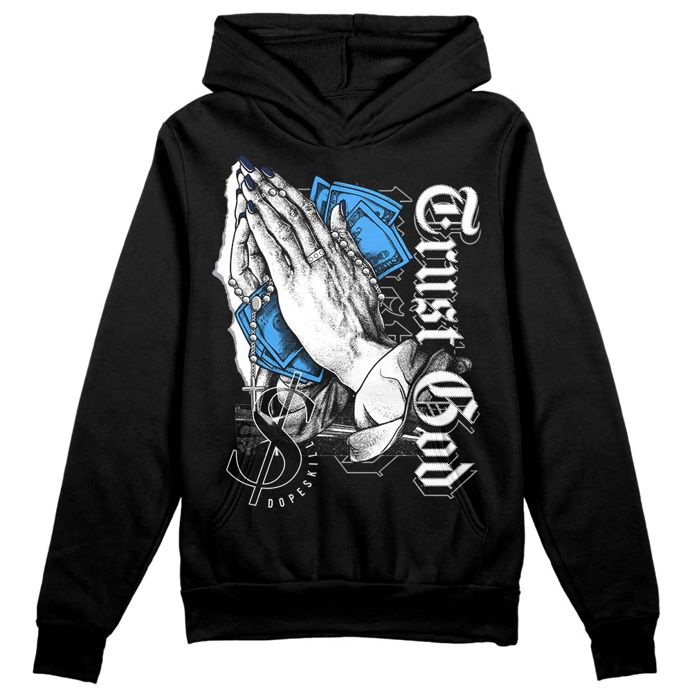 AJ Spizike White Obsidian DopeSkill Hoodie Sweatshirt Trust God Graphic