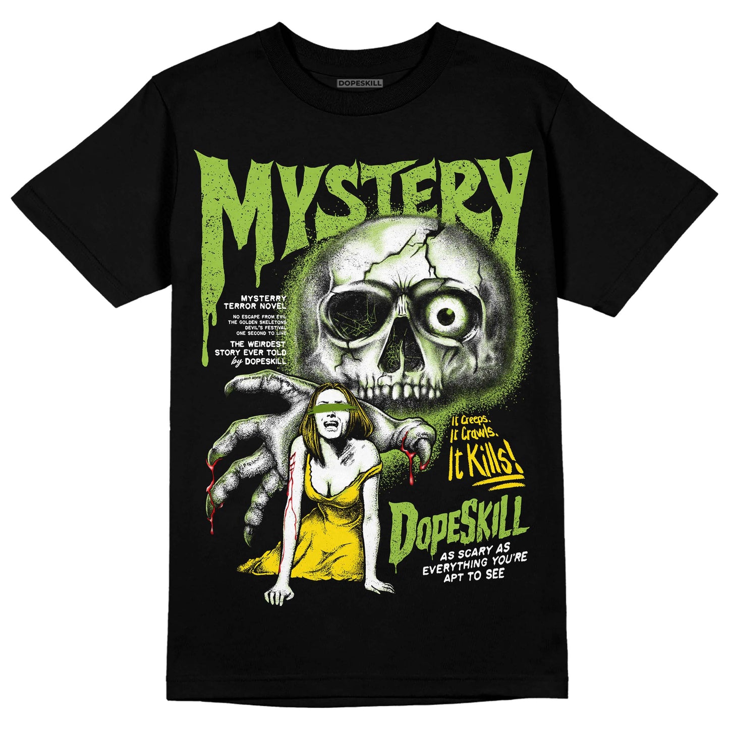 Dunk 'Chlorophyll' DopeSkill T-Shirt Mystery Ghostly Grasp Graphic
