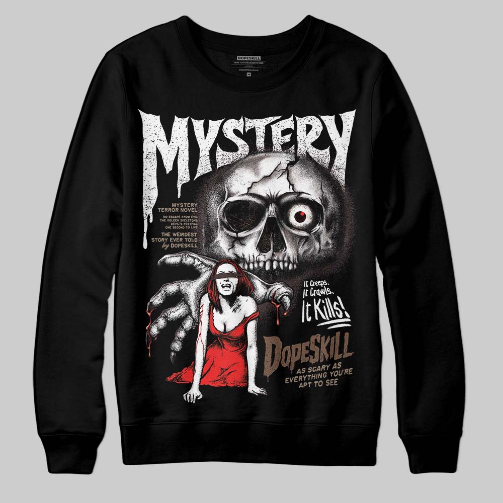 Baroque Brown 12s DopeSkill Sweatshirt Mystery Ghostly Grasp Graphic