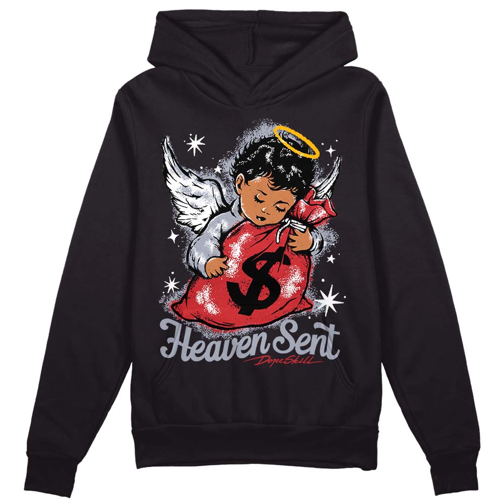 Bred Reimagined 4s DopeSkill Hoodie Sweatshirt Heaven Sent Graphic