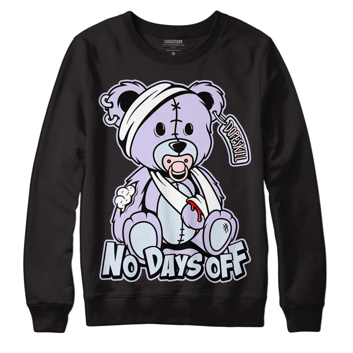 Easter Dunk Low DopeSkill Sweatshirt Hurt Bear Graphic