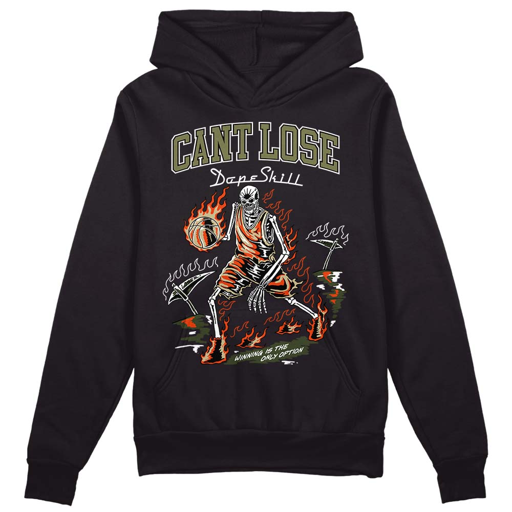 Olive Collection DopeSkill Hoodie Sweatshirt Cant Lose Graphic