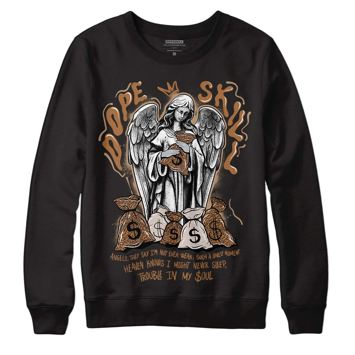 Palomino 3s DopeSkill Sweatshirt Angels Graphic