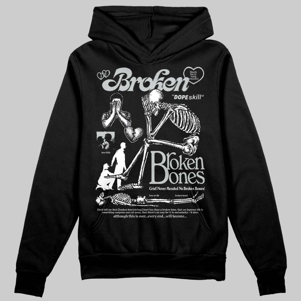 Fear 4s DopeSkill Hoodie Sweatshirt Broken Bones Graphic