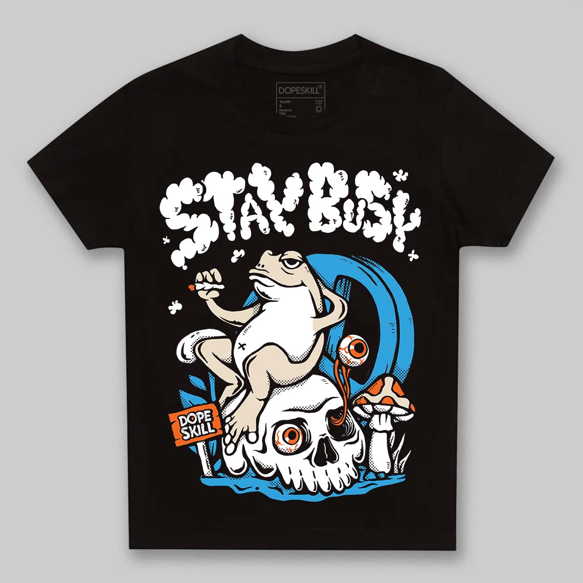 UNC Reimagined 1s DopeSkill Toddler Kids T-shirt Stay Busy Graphic