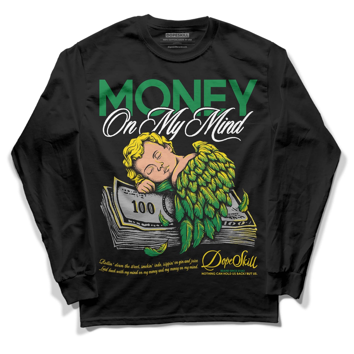 Dunk Low Reverse Brazil DopeSkill Long Sleeve T-Shirt MOMM Graphic