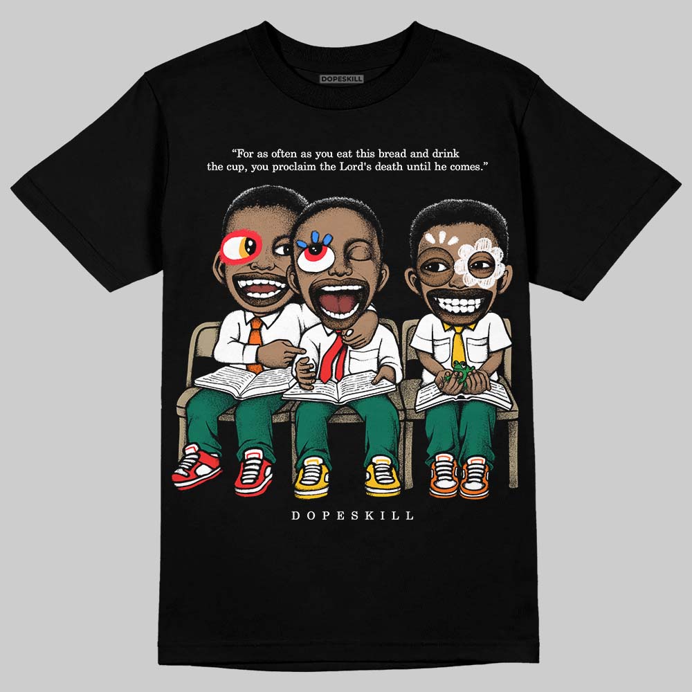 Oxidized Green 4s DopeSkill T-Shirt First Sunday Graphic