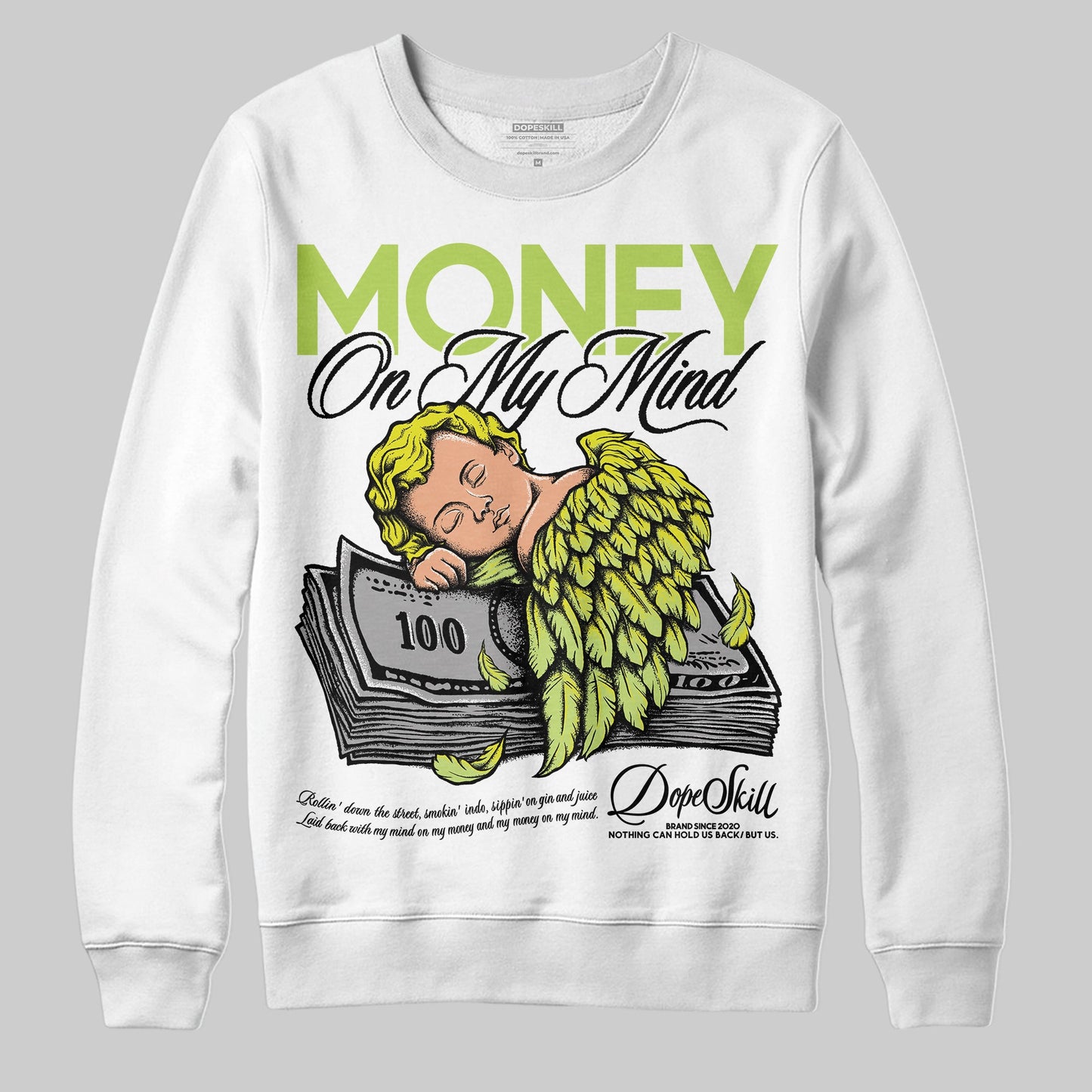 Bright Cactus 13s DopeSkill Sweatshirt MOMM Graphic