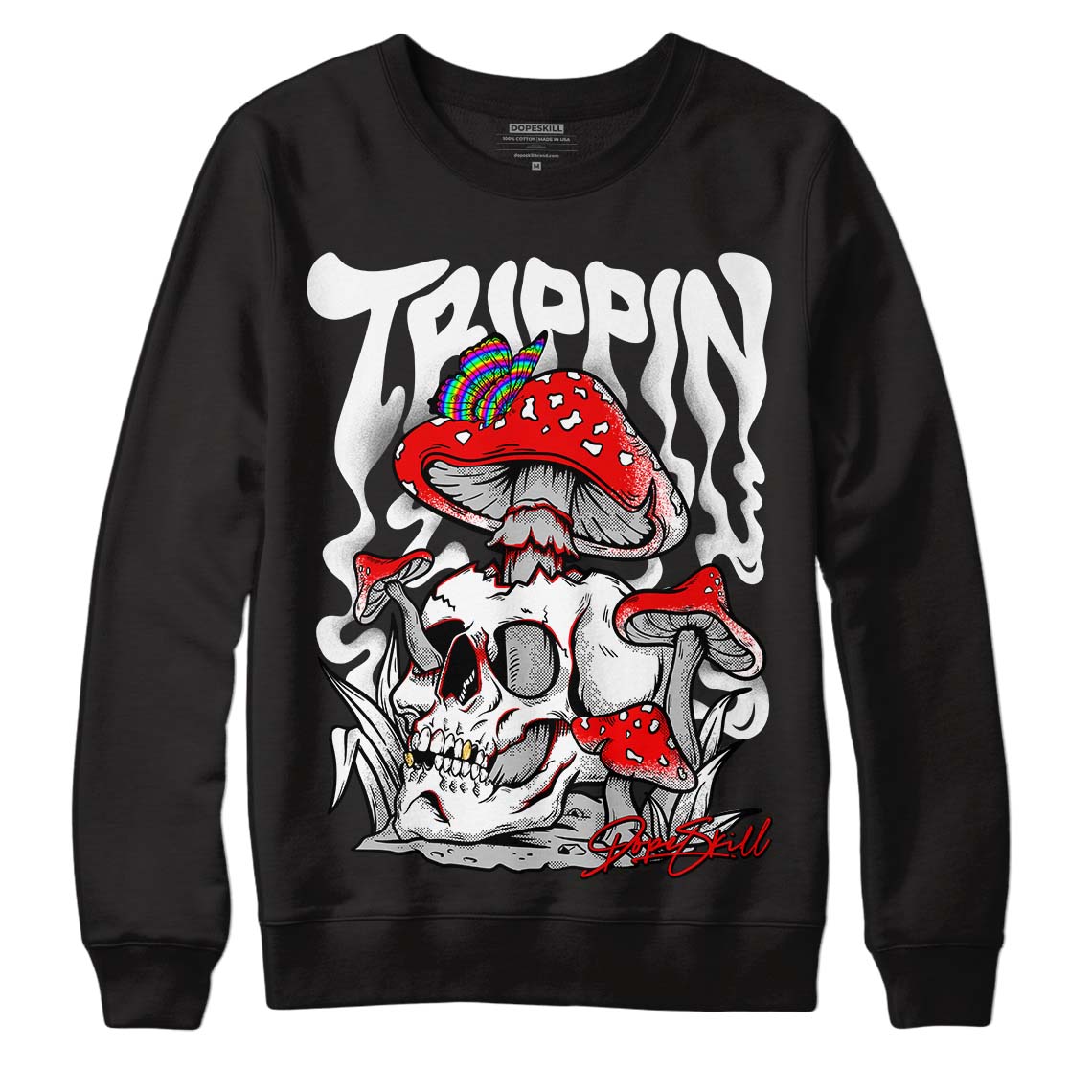 Dunk Low Panda White Black DopeSkill Sweatshirt Trippin Graphic
