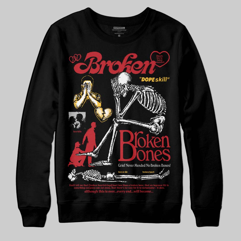 Ferrari 14s DopeSkill Sweatshirt Broken Bones Graphic