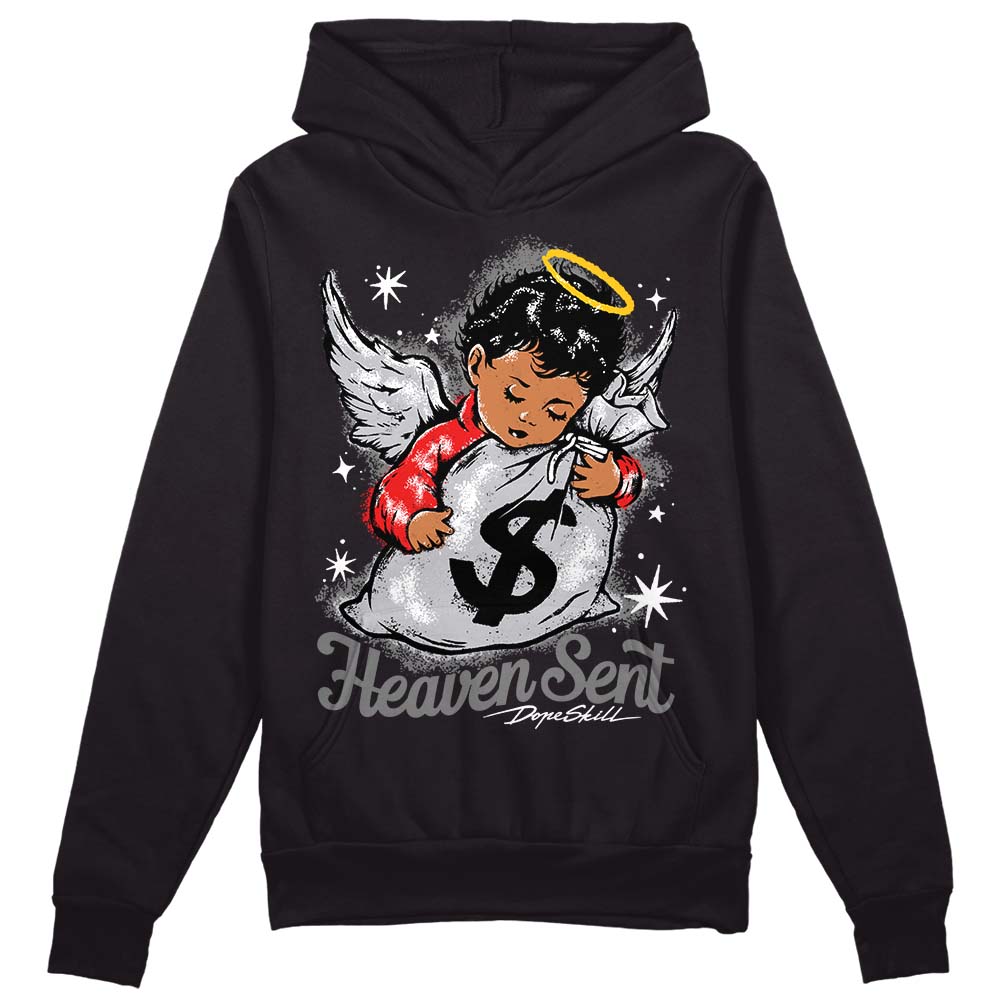 Grey Collection DopeSkill Hoodie Sweatshirt Heaven Sent Graphic