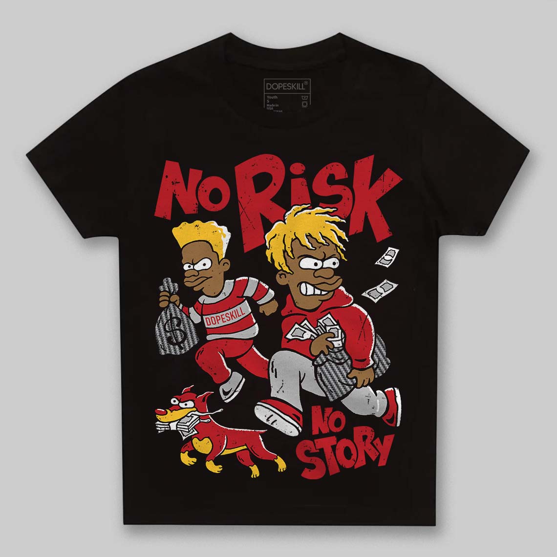 Ferrari 14s DopeSkill Toddler Kids T-shirt No Risk No Story Graphic