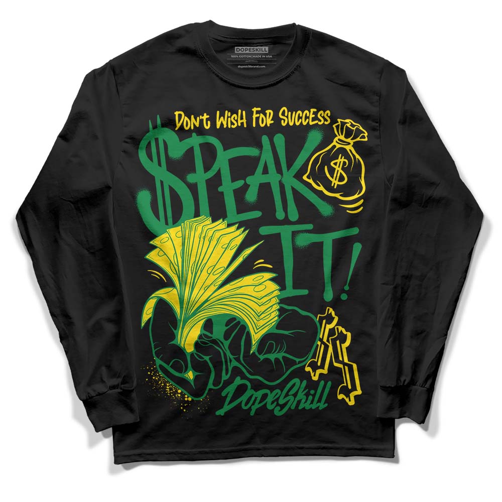 Dunk Reverse Brazil DopeSkill Long Sleeve T-Shirt Speak It Graphic